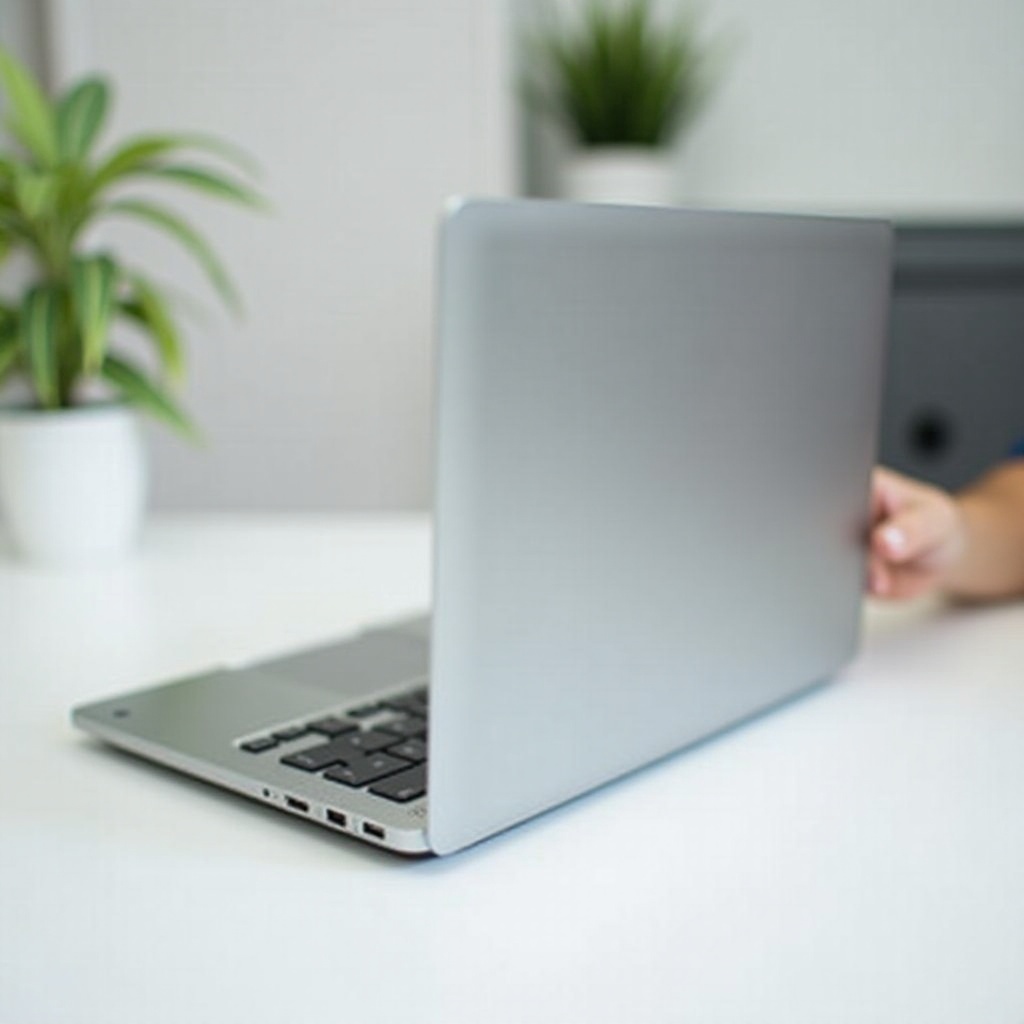 jak wyczyścić pokrywę laptopa