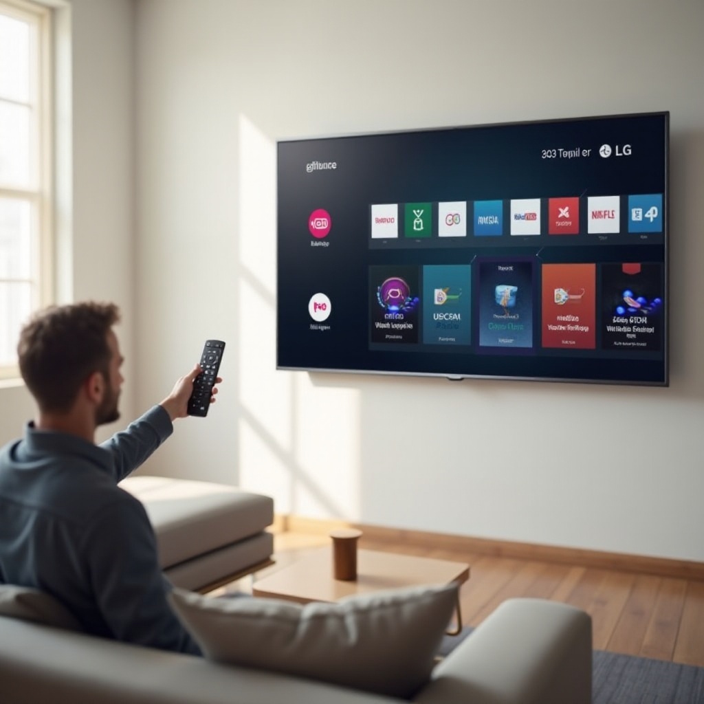 Cómo restablecer un Smart TV LG