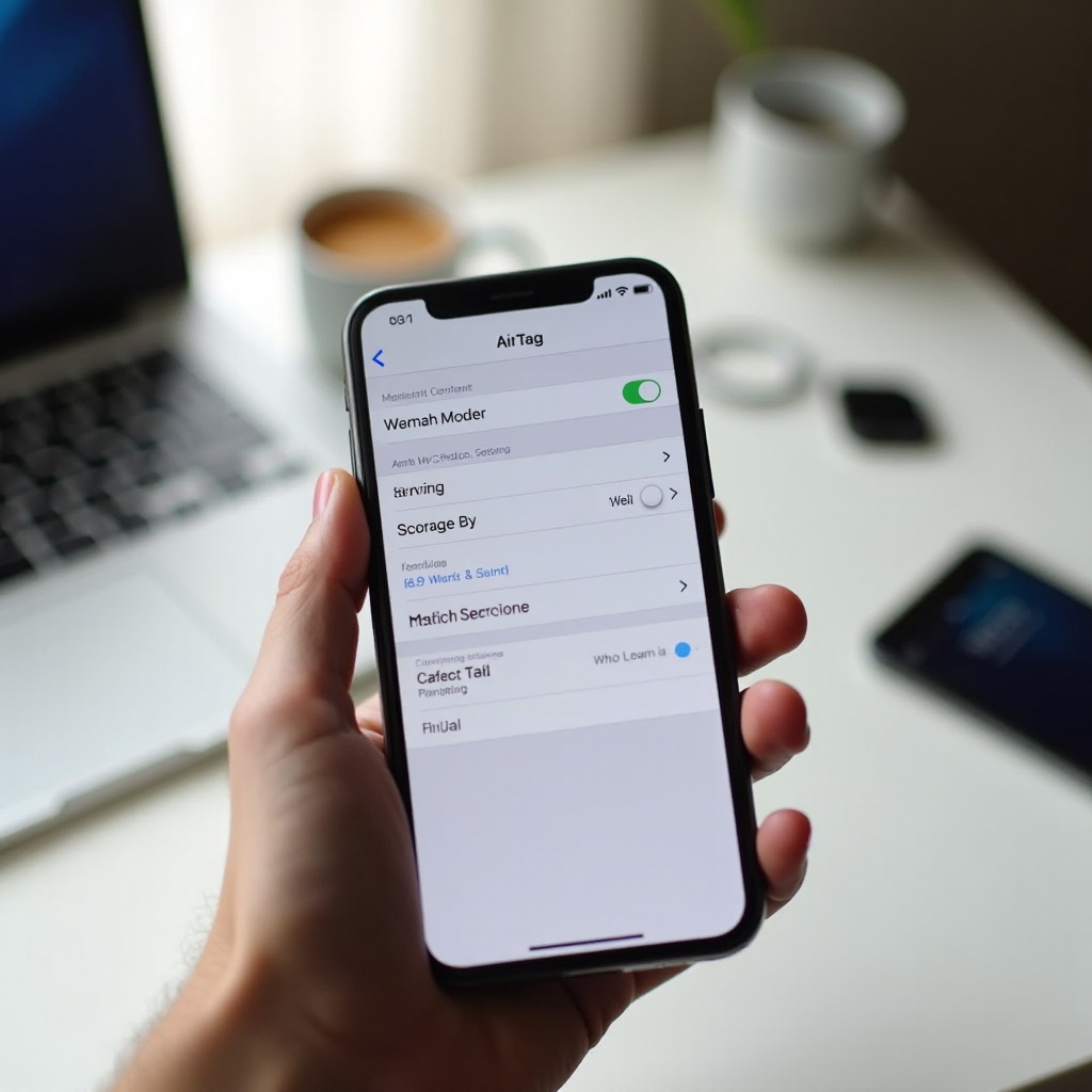 Di mana pengaturan AirTag di iPhone?