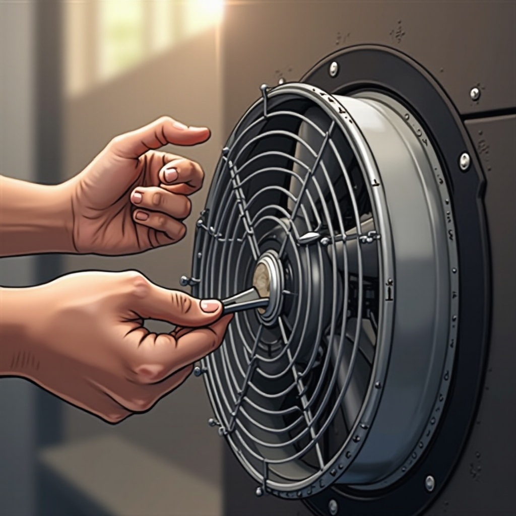 как измерить размер корпусного вентилятора