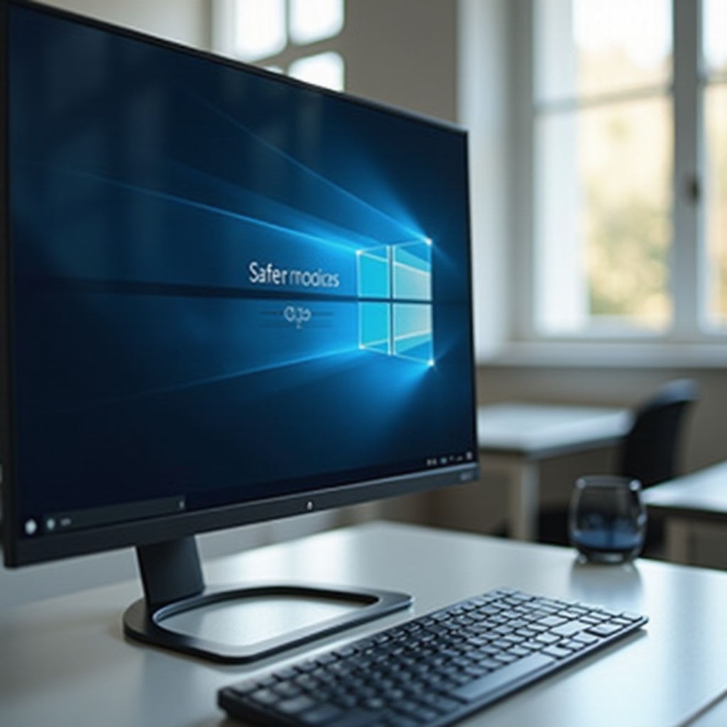 mode aman dari BIOS Windows 10