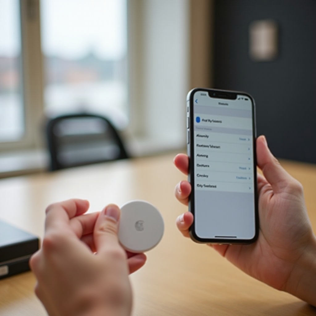 iPhoneでAirTagの設定はどこにありますか？