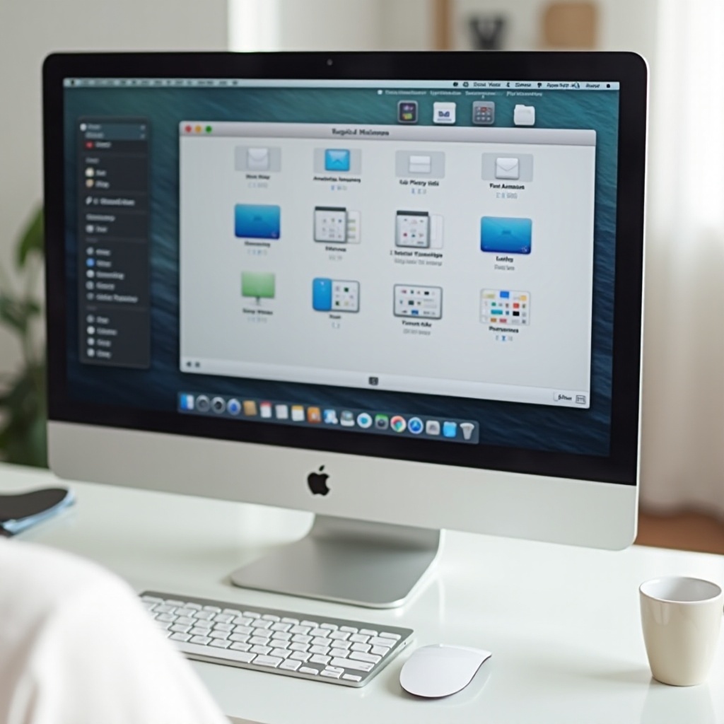 cara membersihkan desktop di mac
