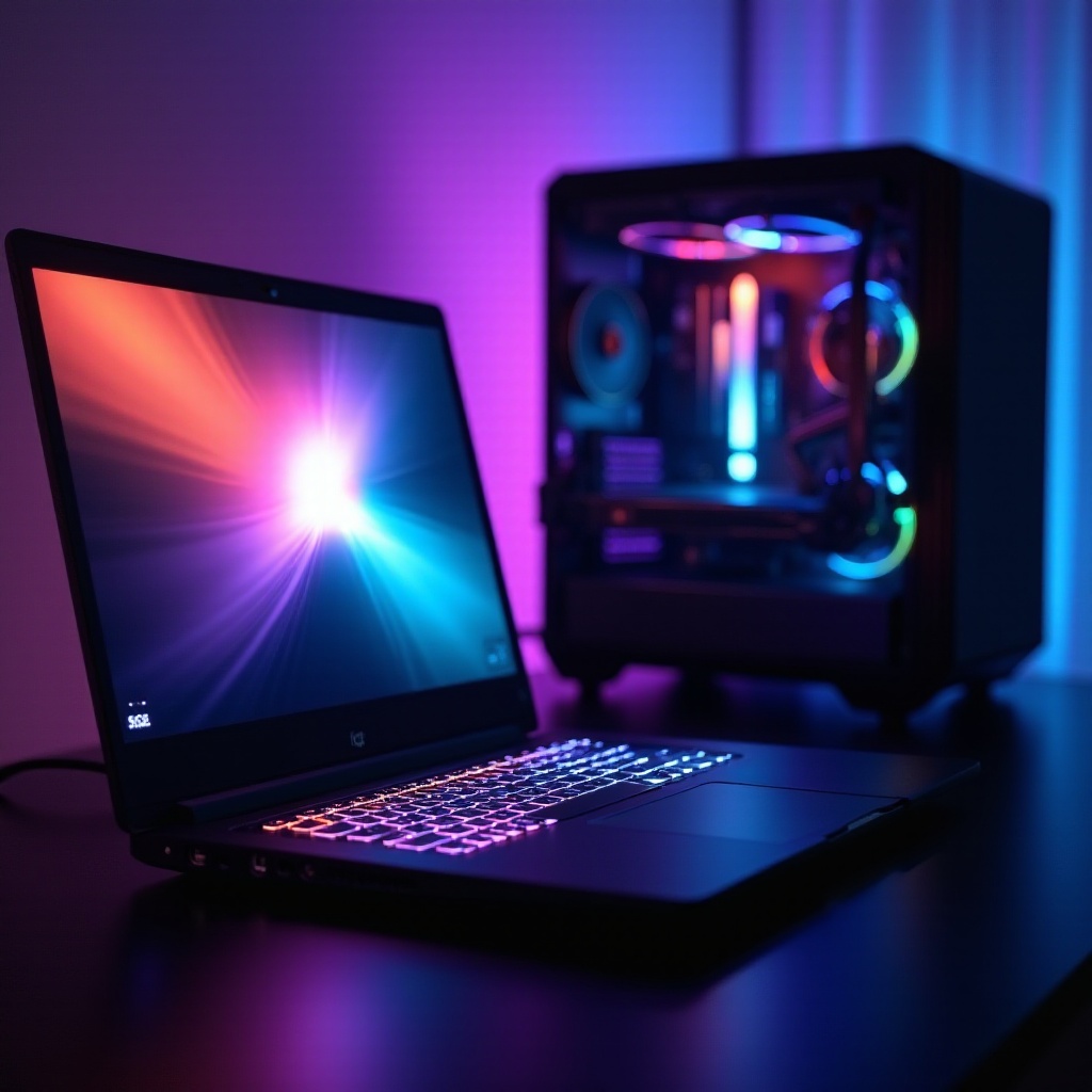 laptop gaming v desktop