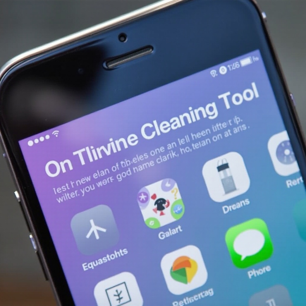 jak używać narzędzia do czyszczenia w iOS 18