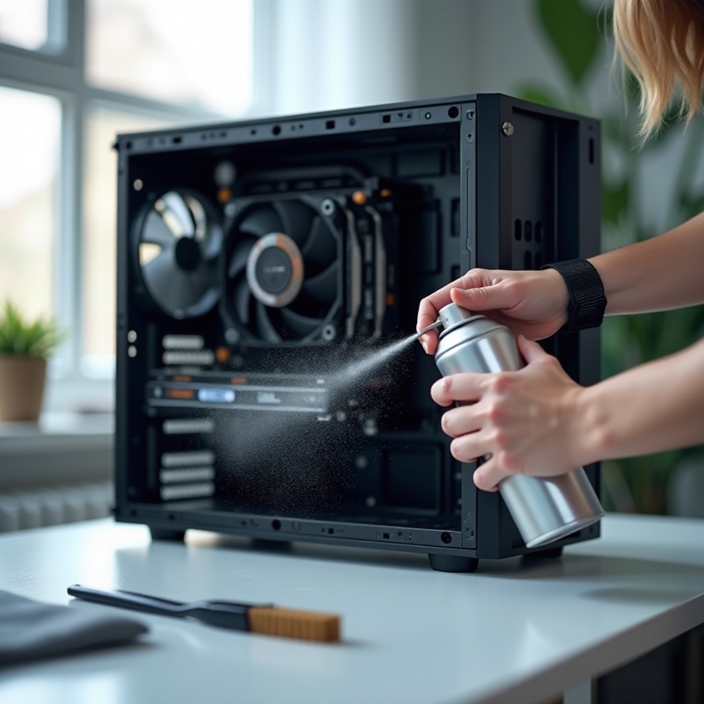 cara membersihkan bagian dalam PC