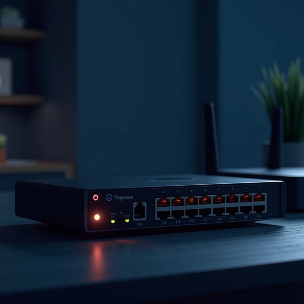 ネットワークスイッチをルーターの前に置きますか？