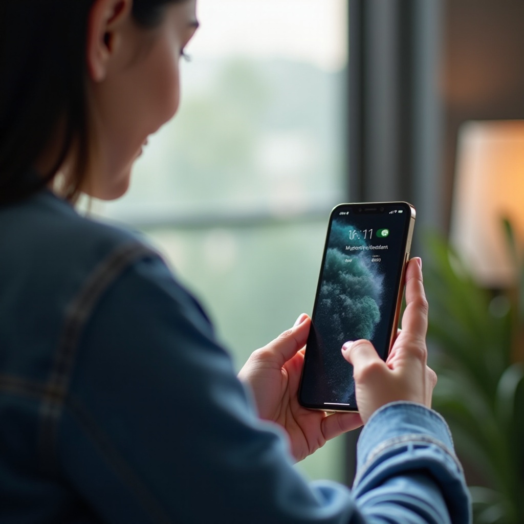 cara menggunakan alat pembersih di iOS 18