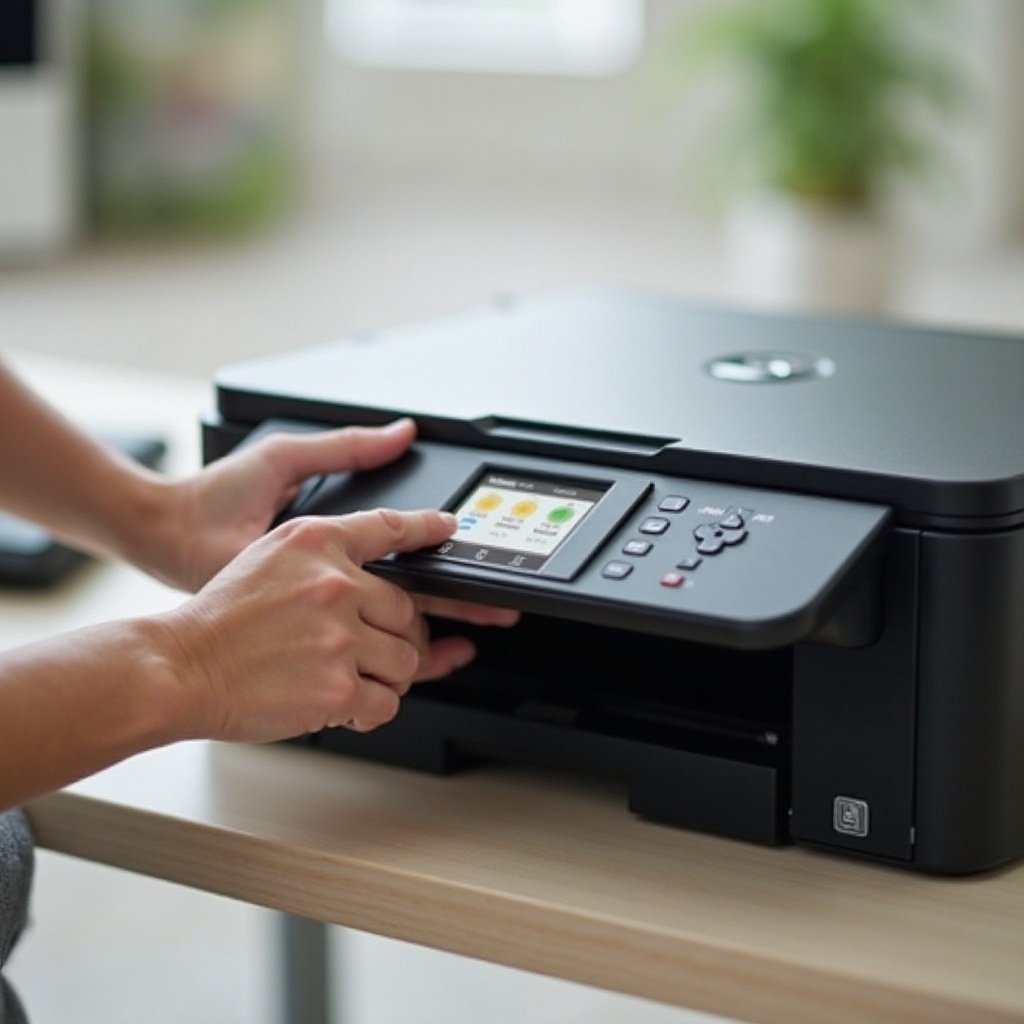 cara mereset tinta printer Canon
