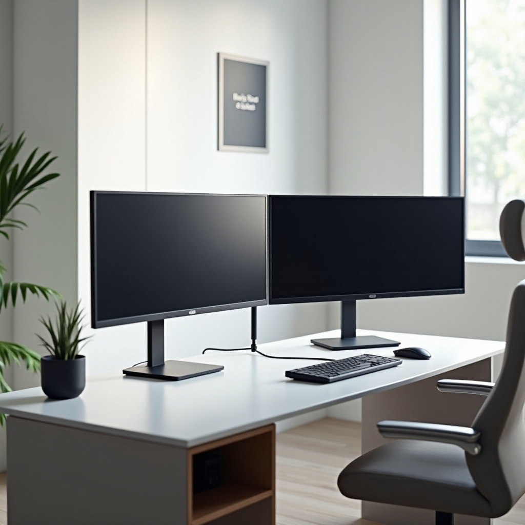 3台のモニターを接続するためのドッキングステーション