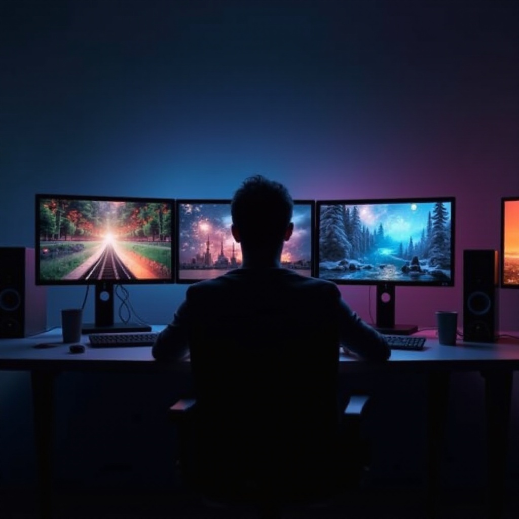 Windows 10 inny tapeta na każdy monitor