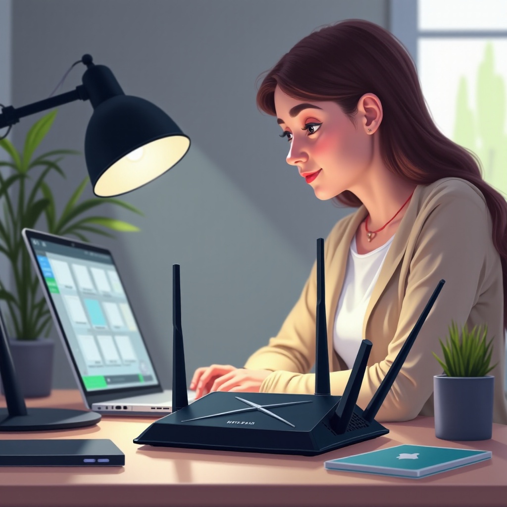 cara memperbarui firmware pada router Netgear