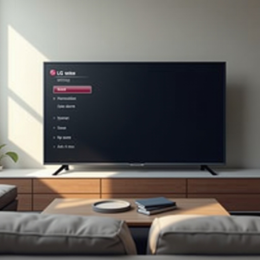 Cara mengatur ulang Smart TV LG