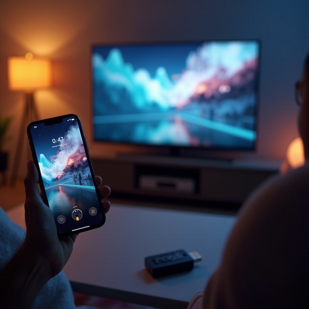 電話をfirestickにストリーミングする
