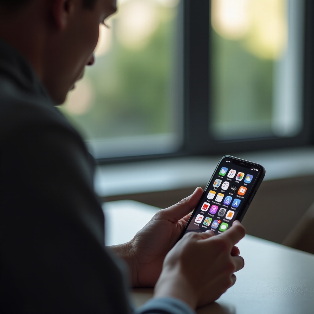 как найти скрытые приложения на iPhone без Face ID